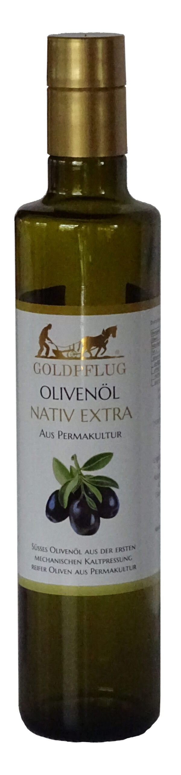 Organisches Nativ Extra Olivenöl 0,5 L Glasflasche (Nur Abholung)