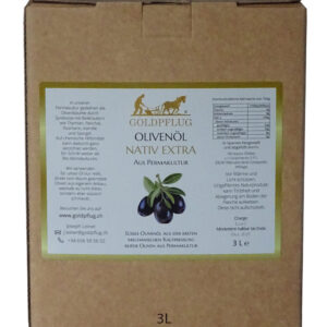 Orgainsches Nativ Extra Olivenöl 3 L Bag in Box